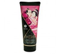 Съедобный массажный крем Shunga KISSABLE MASSAGE CREAM Raspberry Feeling, 200 мл