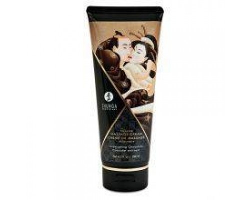 Съедобный массажный крем Shunga KISSABLE MASSAGE CREAM Chocolate, 200 мл