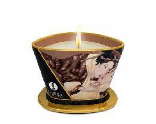 Массажная свеча Shunga MASSAGE CANDLE Intoxicating Chocolate, 170 мл