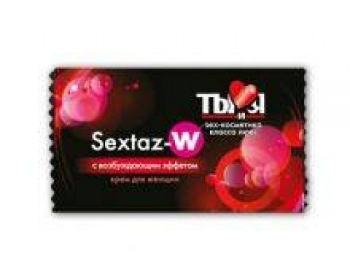 Возбуждающий крем для женщин Sextaz-w, 1.5 г