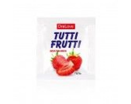 Съедобная смазка OraLove tutti-frutti, Земляника, 4 г