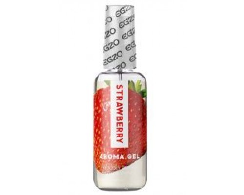 Оральный гель-лубрикант AROMA GEL - Strawberry, 50 мл