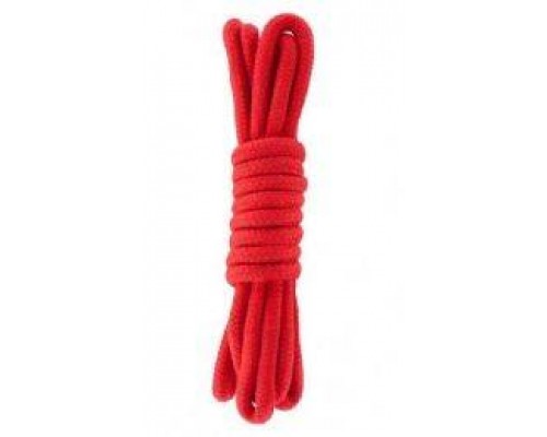 Веревка для бондажа BONDAGE ROPE 3M RED