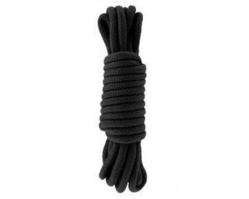 Веревка для бондажа BONDAGE ROPE 5M BLACK