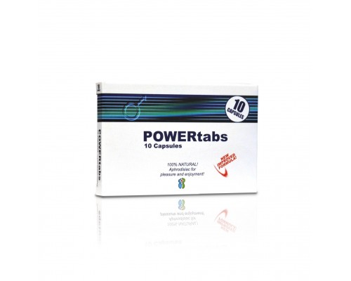 Таблетки для усиления эрекции PowerTabs 10шт