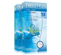 Презервативы FREESTYLES ULTRA LIGHT 12 штук