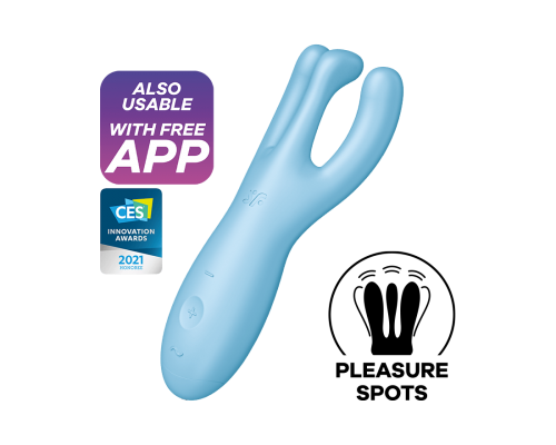 Satisfyer - Threesome 4 Connect App blue