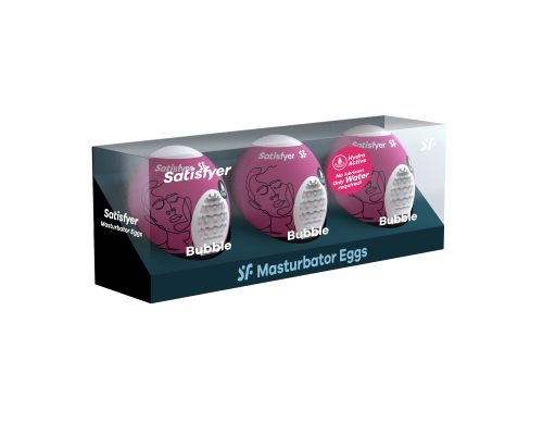 Набір Satisfyer Masturbator Egg 3er Set Bubble