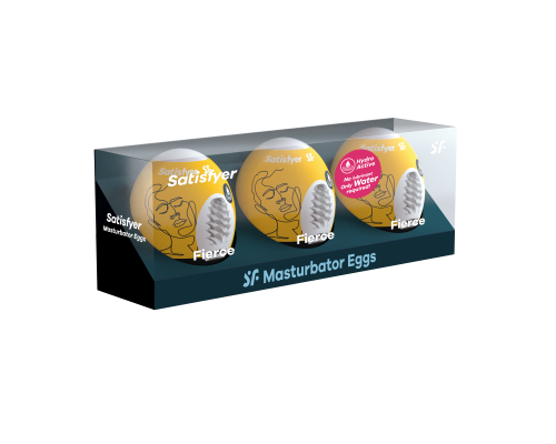 Набір Satisfyer Masturbator Egg 3er Set Fierce