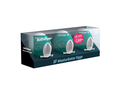 Набір Satisfyer Masturbator Egg 3er Set Noughty