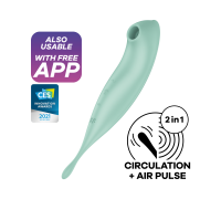 Стимулятор Satisfyer Twirling Pro Connect App mint