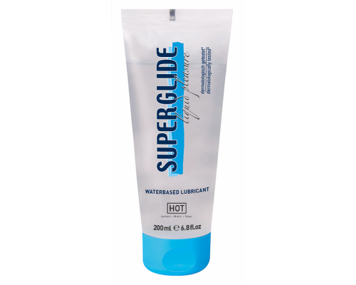 Лубрикант HOT SUPERGLIDE Liquid Pleasure 200 ml