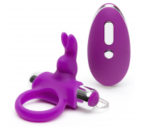 Ерекційне віброкільце Happy Rabbit Remote Control Cock Ring