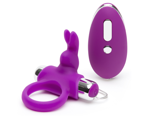 Ерекційне віброкільце Happy Rabbit Remote Control Cock Ring