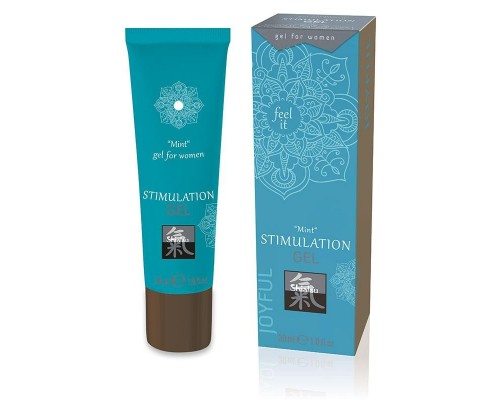 Стимулирующий гель Shiat Stimulation Mint, 30 мл