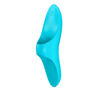 Вибратор на палец Satisfyer Teaser light blue