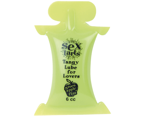 Лубрикант с ароматом зеленого яблока Sex Tarts Lube , 6 мл