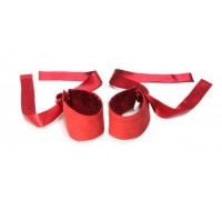 Шелковые наручники Etherea Silk Cuffs Red