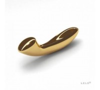 Золотой двухсторонний стимулятор Lelo "Olga Gold"