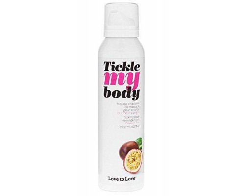 Массажная пена Love To Love TICKLE MY BODY Passion fruit (150 мл)