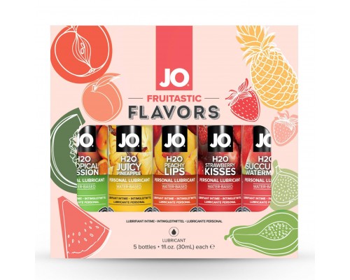 Подарочный набор System JO Limited Edition Gift Set - Fruitastic Flavors (5 х 30 мл)