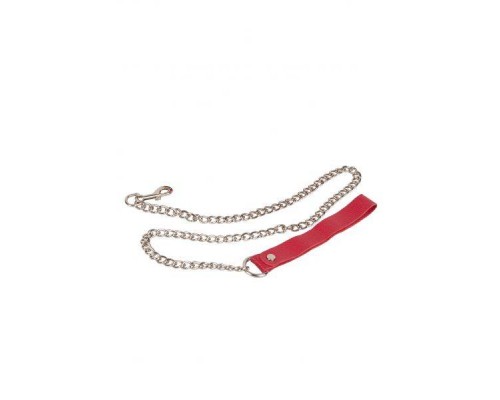 sLash - Поводок Leather Leash, RED (280179)