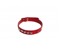 sLash - Ошейник SUB leather Choker, RED (280247)