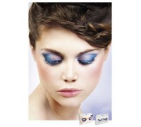 Baci Eyelashes - Реснички Blue-Black Deluxe Eyelashes (B526)