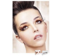 Baci Eyelashes - Реснички Black-Red Feather Eyelashes (B614)