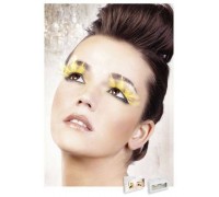 Baci Eyelashes - Реснички Yellow Feather Eyelashes (B640)