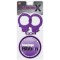 Dream Toys - Набор BONDX METAL CUFFS AND RIBBON, PURPLE (DT21002)