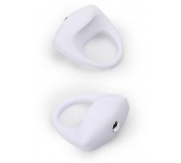 Dream Toys - Эрекционное кольцо LIT-UP SILICONE STIMU RING 8 WHITE (DT21240)