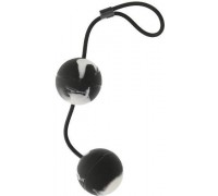 Seven Creations - Шарики MARBILIZED DUO BALLS, BLACK (DT50502)