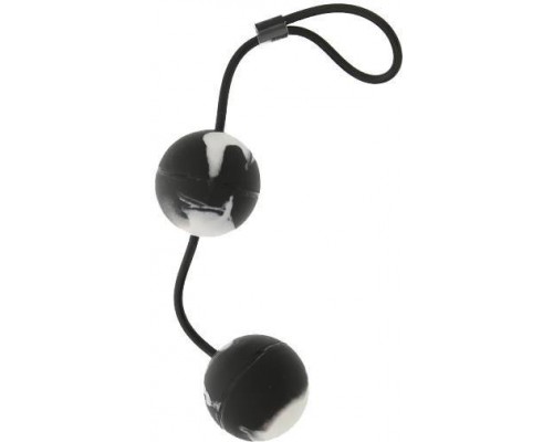 Seven Creations - Шарики MARBILIZED DUO BALLS, BLACK (DT50502)