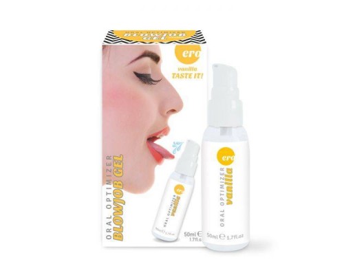 HOT - Стимулирующий оральный гель Oral Optimizer Blowjob Gel Vanilla, 50 мл (H77510)