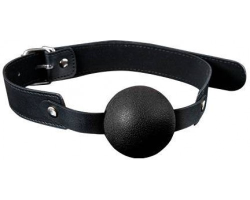 Guilty Pleasure - GP SOLID SILICONE BALL GAG BLACK (T520028)