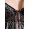 SHARON CHEMISE black 6XL/7XL - Passion