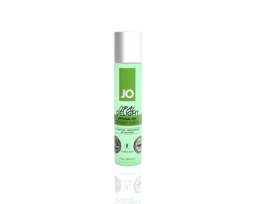 Возбуждающий гель для оральных ласк System JO ORAL DELIGHT - PEPPERMINT PLEASURE (30 мл)