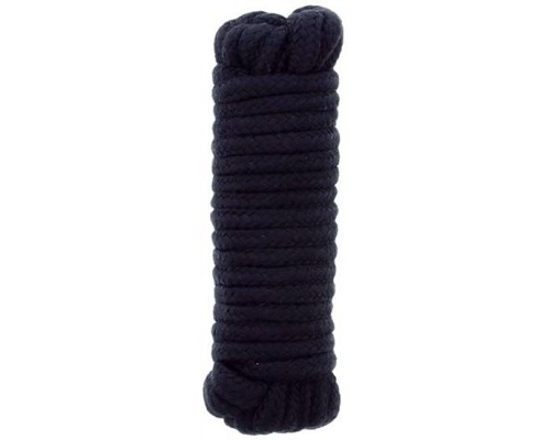 Dream Toys - Веревка для бондажа BONDX LOVE ROPE - 5M, BLACK (DT20858)