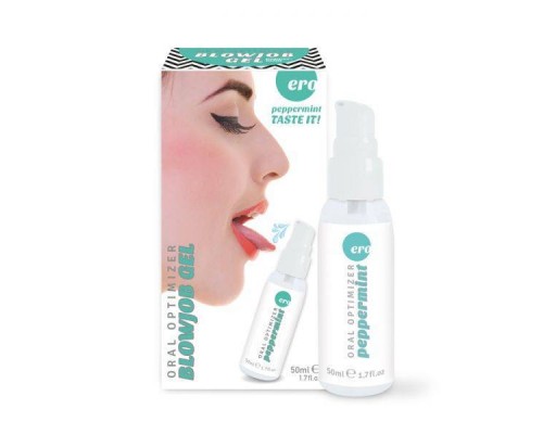 HOT - Стимулирующий оральный гель Oral Optimizer Blowjob Gel Pepermint, 50 мл (H77512)