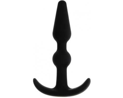 NMC - Анальная пробка T-SHAPE SILICONE BUTT PLUG, BLACK (T111594)