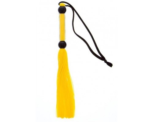 Guilty Pleasure - Флогер GP SILICONE FLOGGER WHIP YELLOW (T520084)