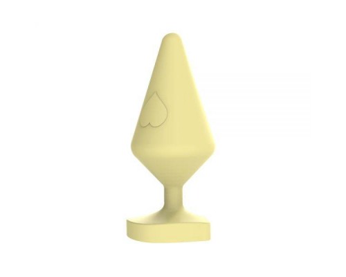 Chisa - Плаг Large Luv Heart Plug-yellow (291304)