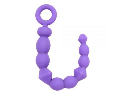 Chisa - Анальная цепочка BENDY BEADS-purple (291342)