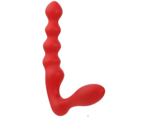 Dream Toys - Анальный стимулятор PURRFECT SILICONE BUTT PLUG, RED (DT20824)