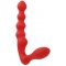 Dream Toys - Анальный стимулятор PURRFECT SILICONE BUTT PLUG, RED (DT20824)