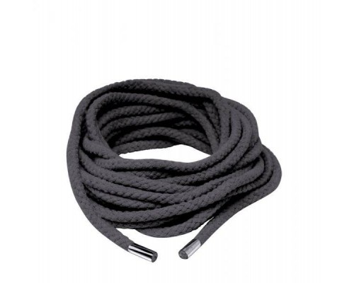 Pipedream - Шнур для бондажа JAPANESE SILK ROPE, BLACK (DT44051)