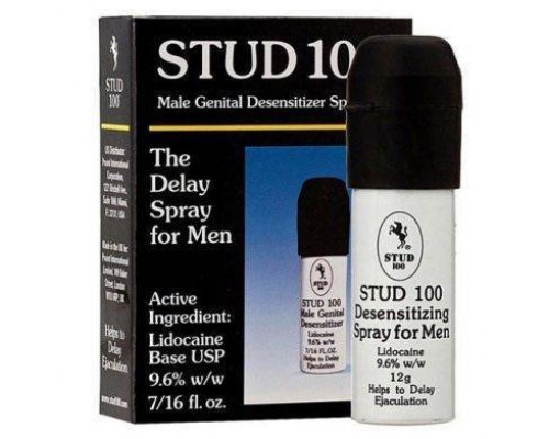 STUD100 - Спрей-пролонгатор для мужчин «Stud 100», 12 мл (STUD100US)