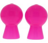 NMC - Помпы для сосков NIPPLE SUCKER PAIR IN SHINY, PINK (T160010)