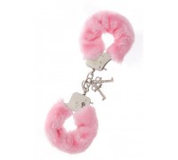 Dream Toys - Наручники Metal Handcuff with Plush, PINK (T160033)